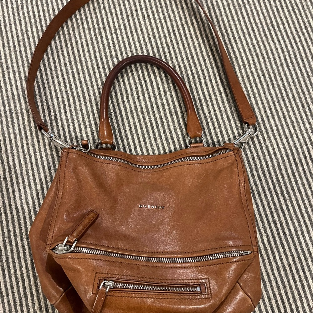 Givenchy Pandora Leather Shoulder Bag (cross body)